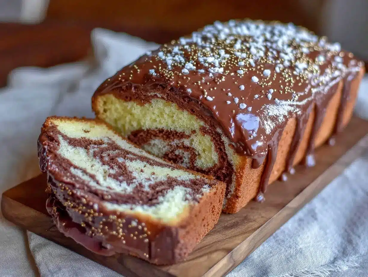 marble graduation sheet cake preparation steps