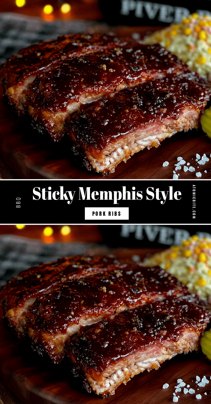 Memphis style BBQ pork ribs recipe