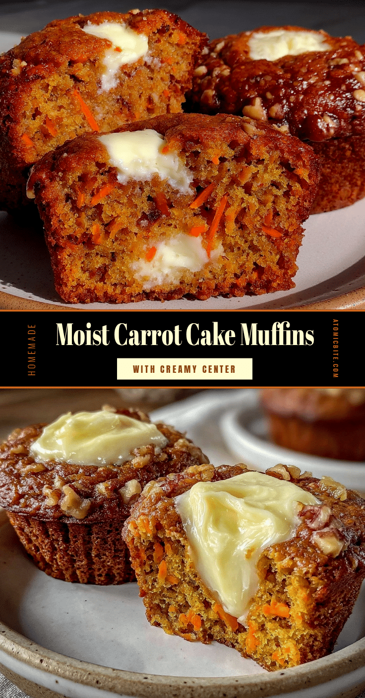 moist carrot cake muffins recipe