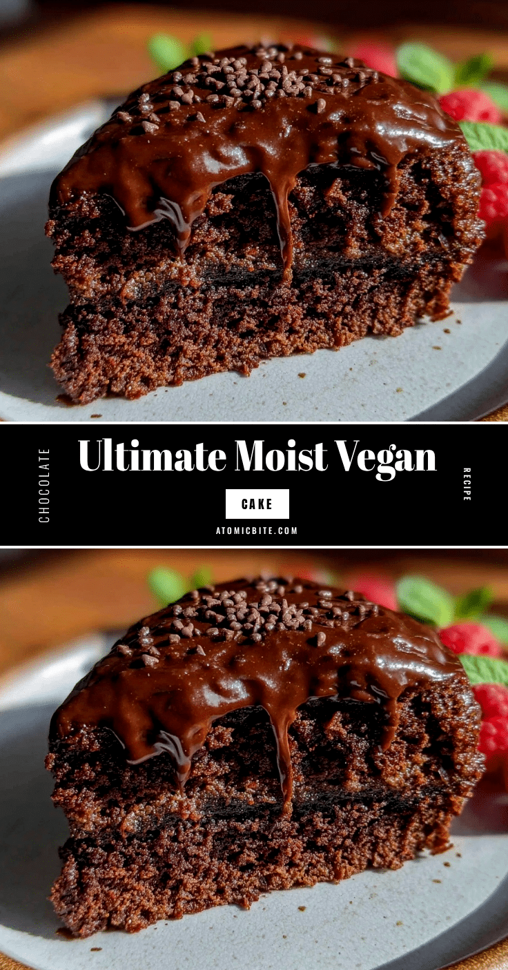 moist vegan chocolate cake recipe