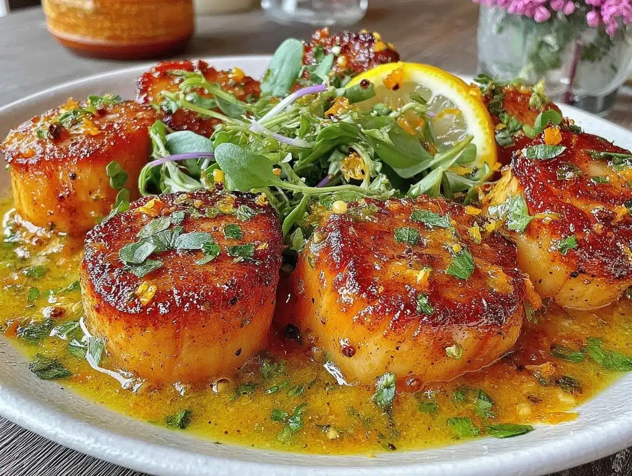 pan-seared scallops preparation steps