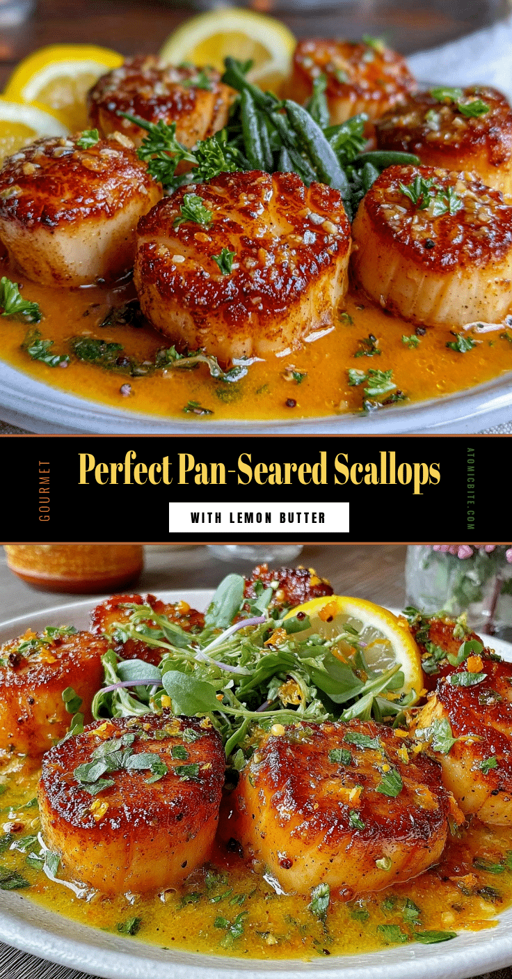 pan-seared scallops recipe