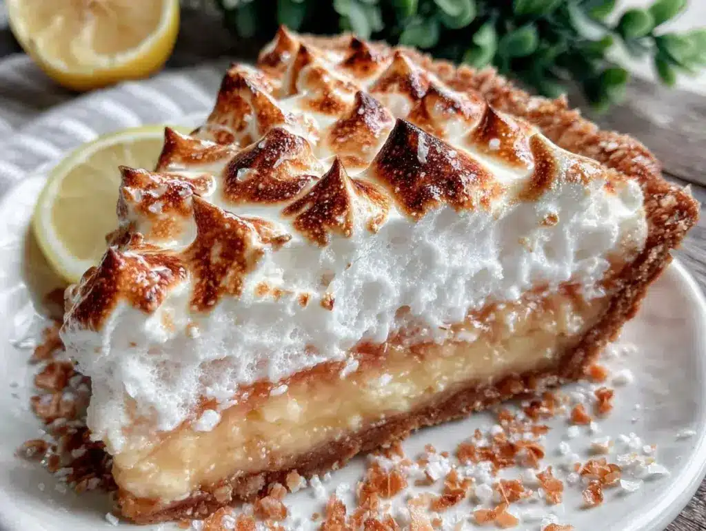 perfect tangy lemon meringue pie - featured image