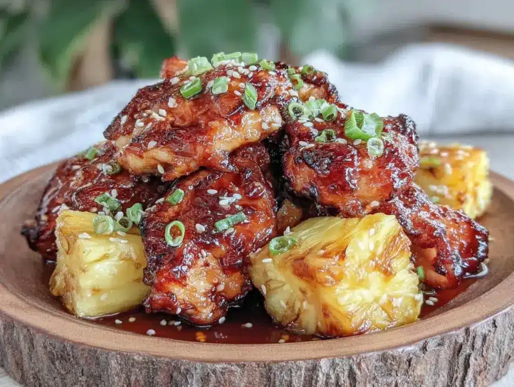 pineapple teriyaki chicken - featured image