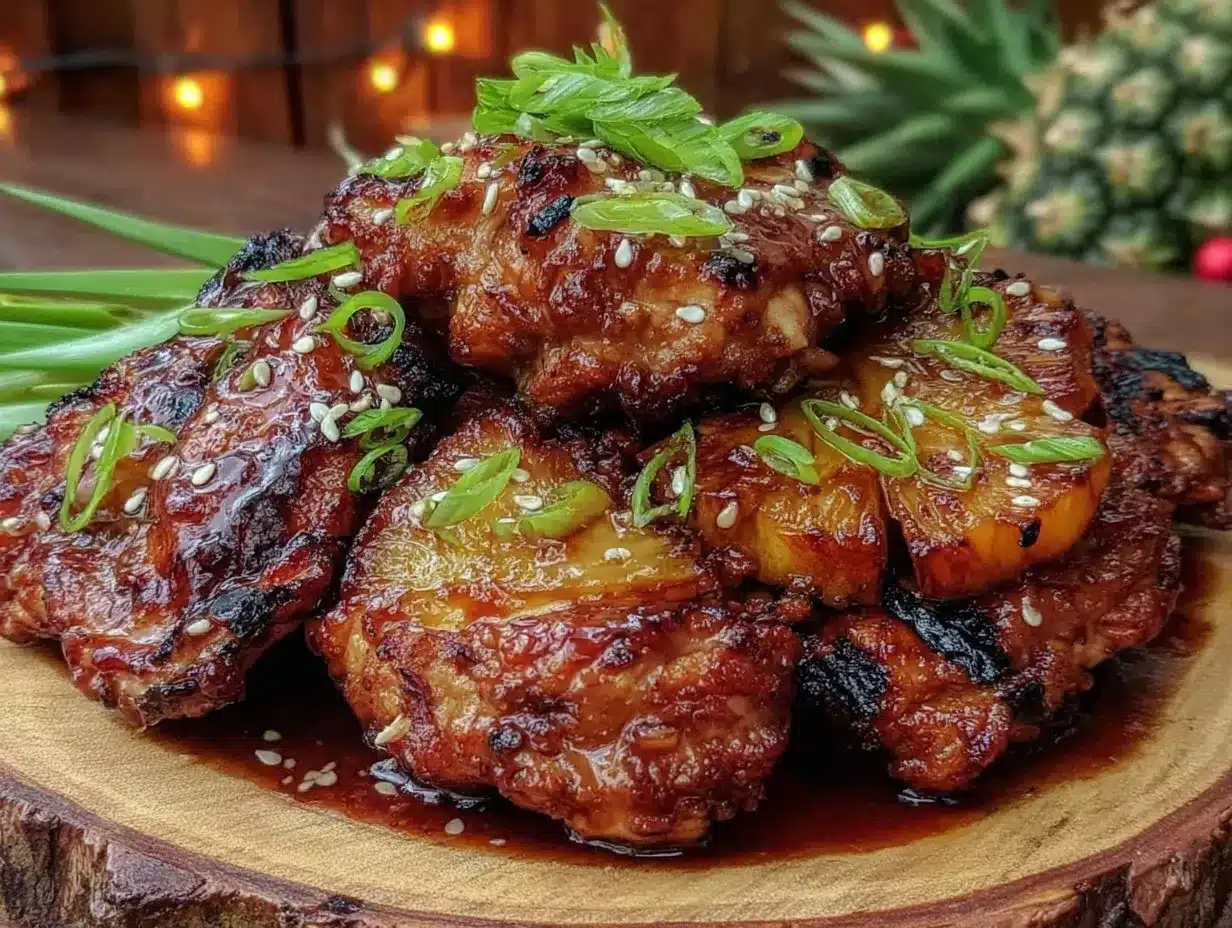 pineapple teriyaki chicken preparation steps