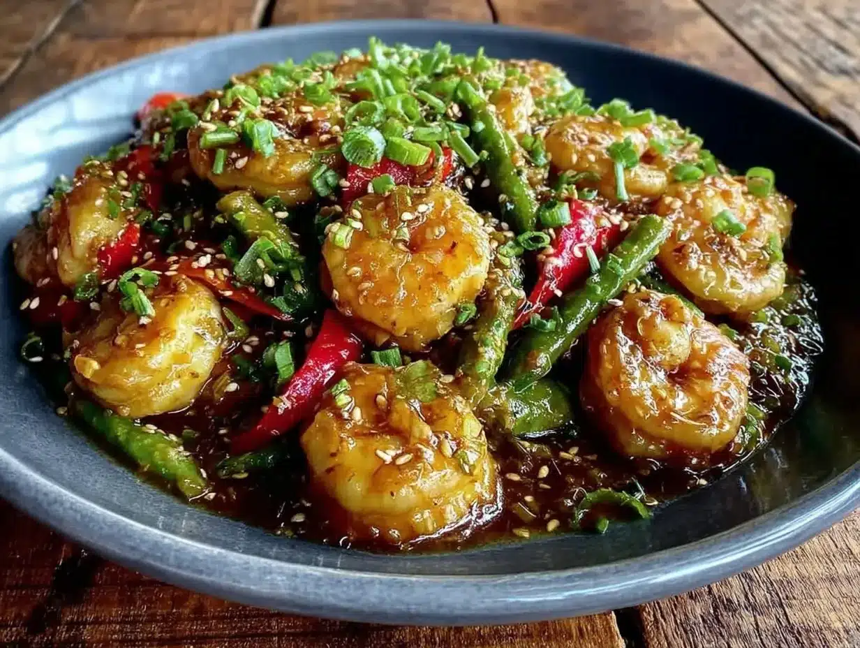 quick 15-minute shrimp stir fry preparation steps