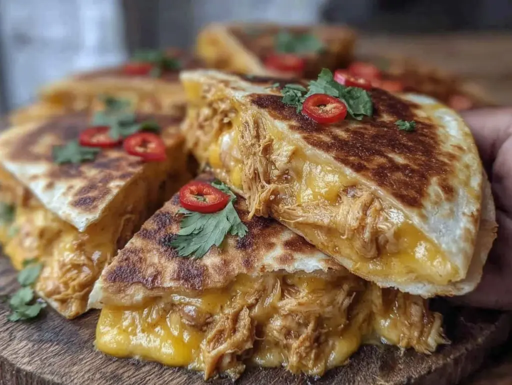 quick crispy quesadillas with rotisserie chicken - featured image