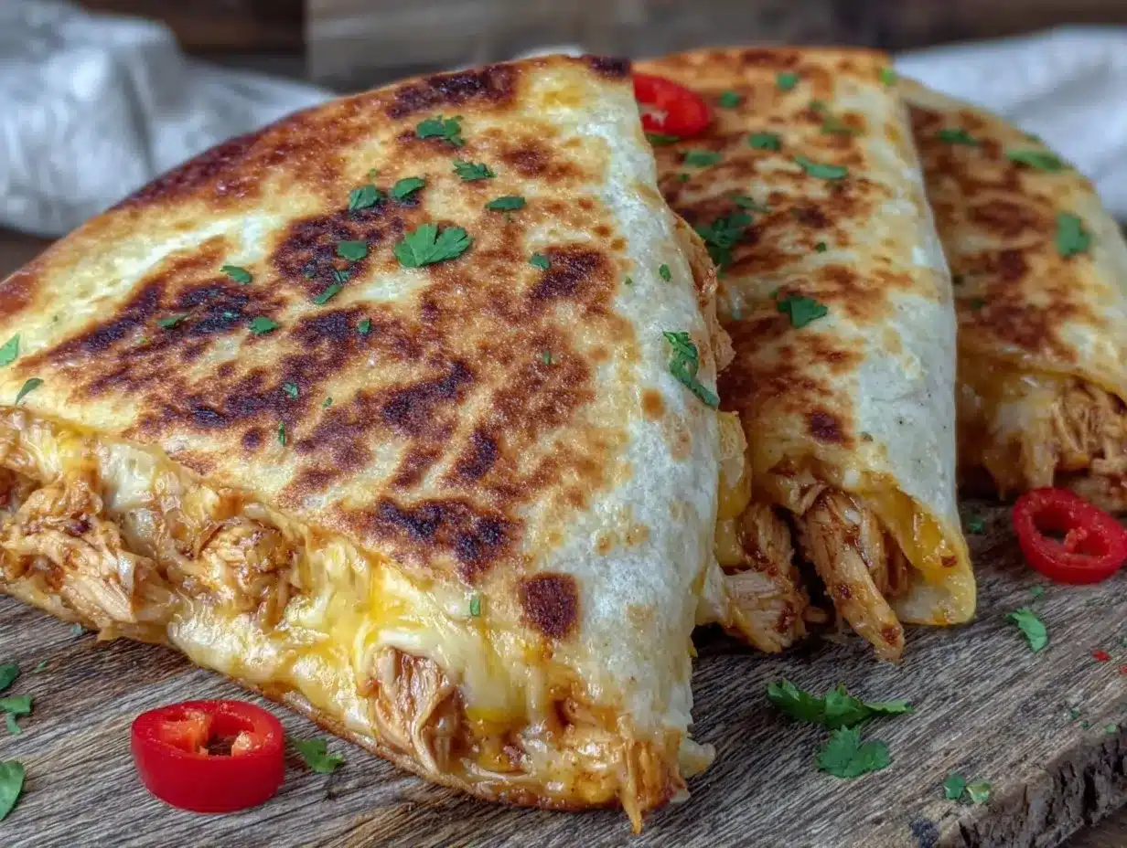 quick crispy quesadillas with rotisserie chicken preparation steps