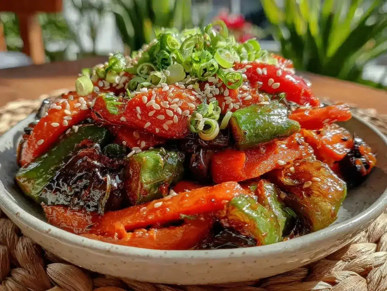 quick crispy vegetable stir fry preparation steps