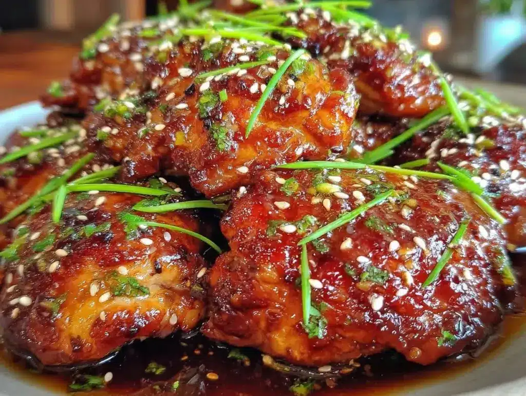 quick sticky chicken teriyaki - featured image