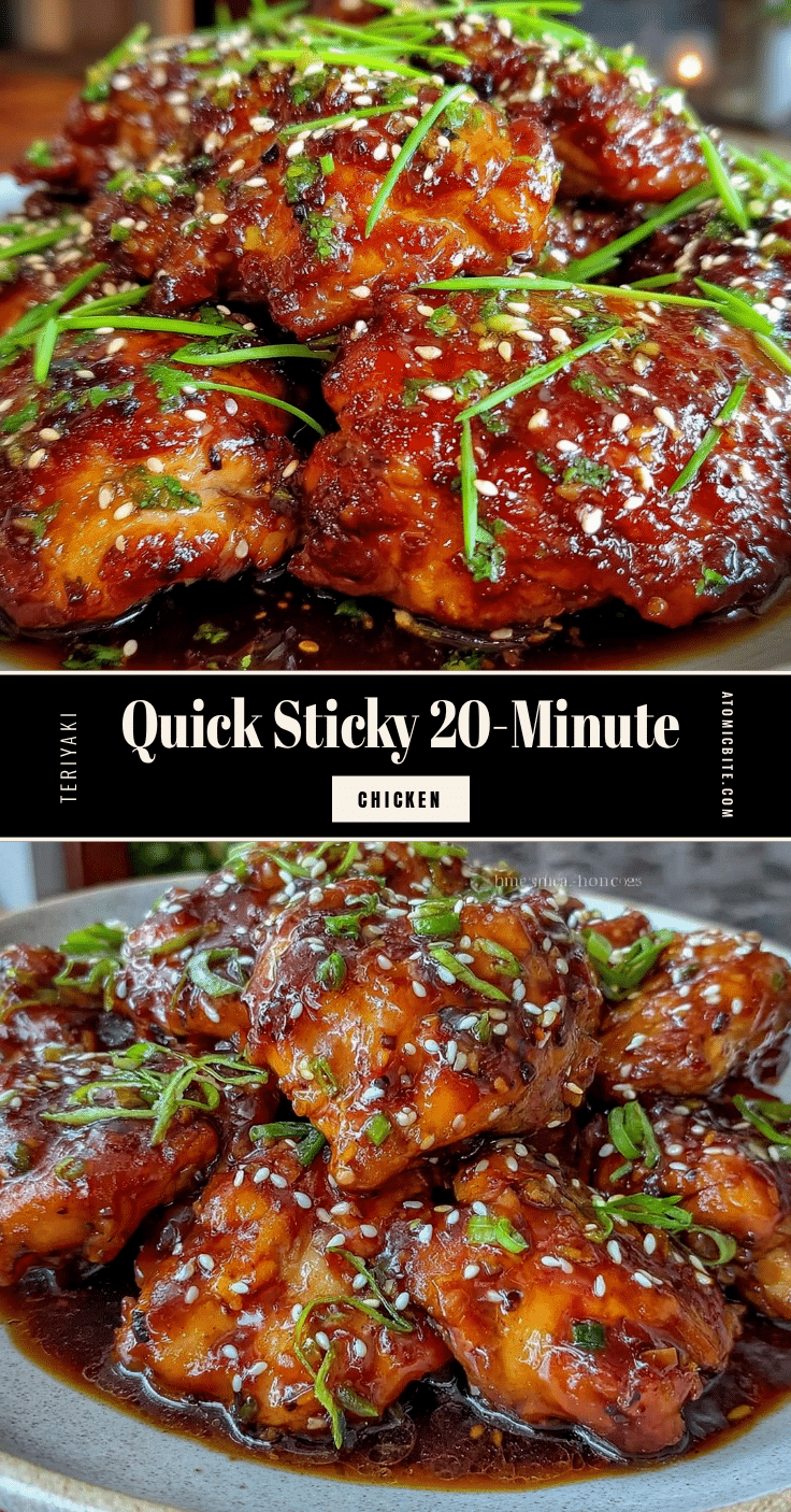 quick sticky chicken teriyaki recipe