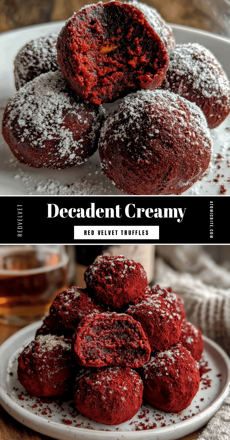 red velvet truffles recipe
