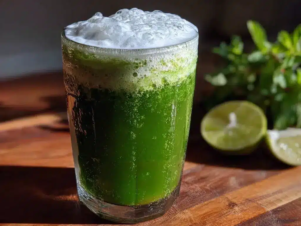 refreshing green beer recipe - featured image
