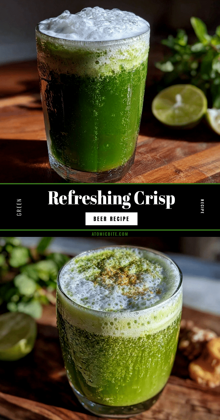refreshing green beer recipe recipe