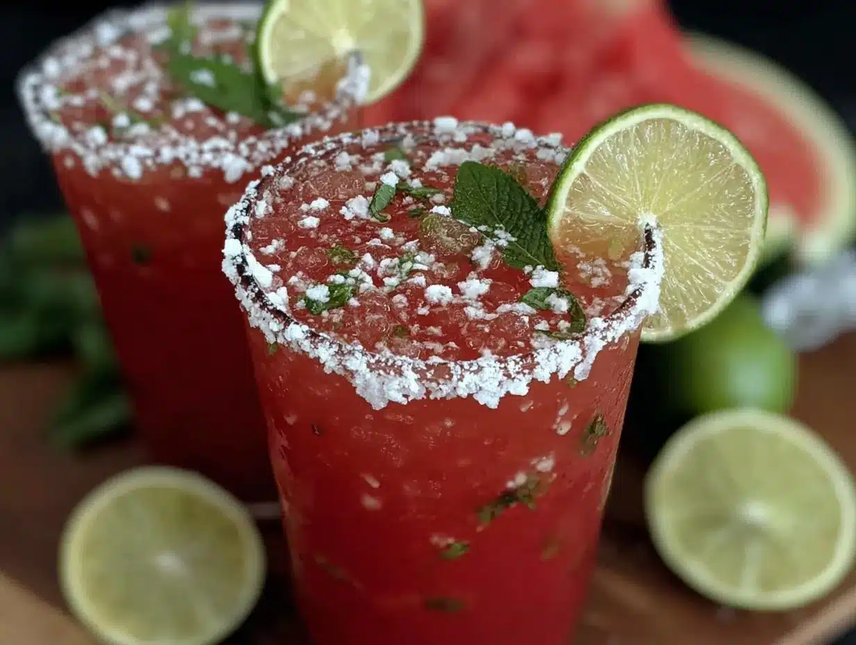 refreshing watermelon limeade preparation steps