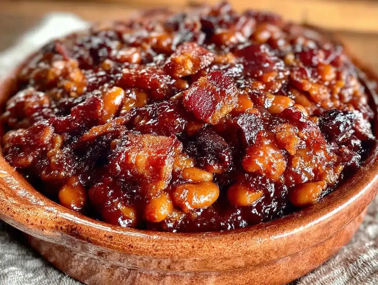 savory baked beans preparation steps