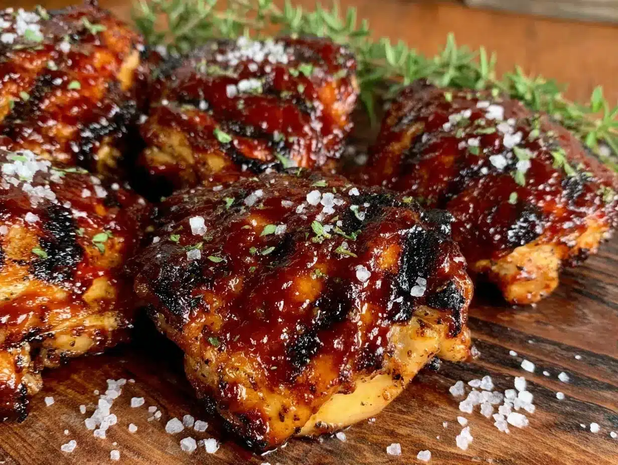 savory grilled chicken thighs preparation steps