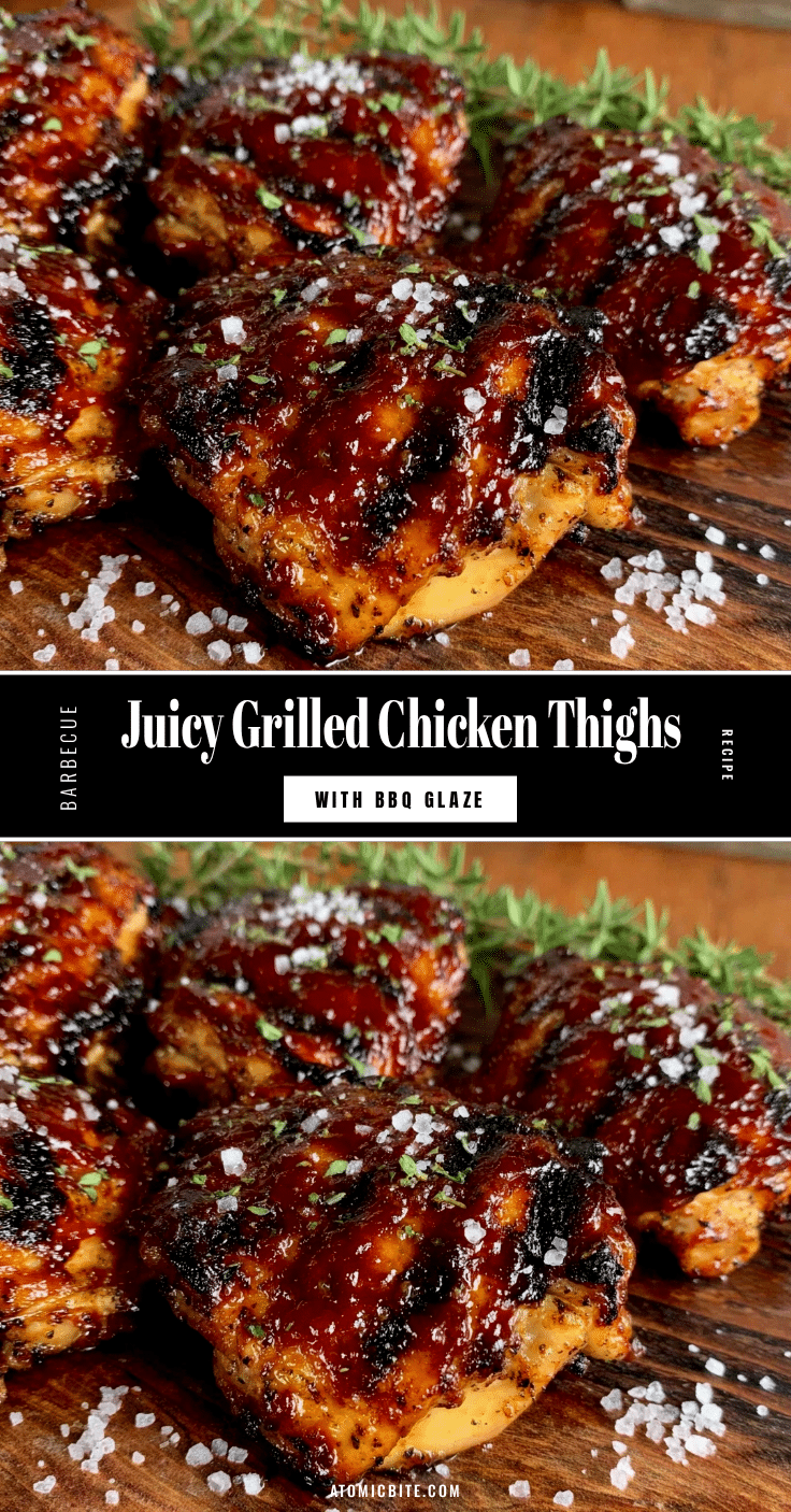 savory grilled chicken thighs recipe