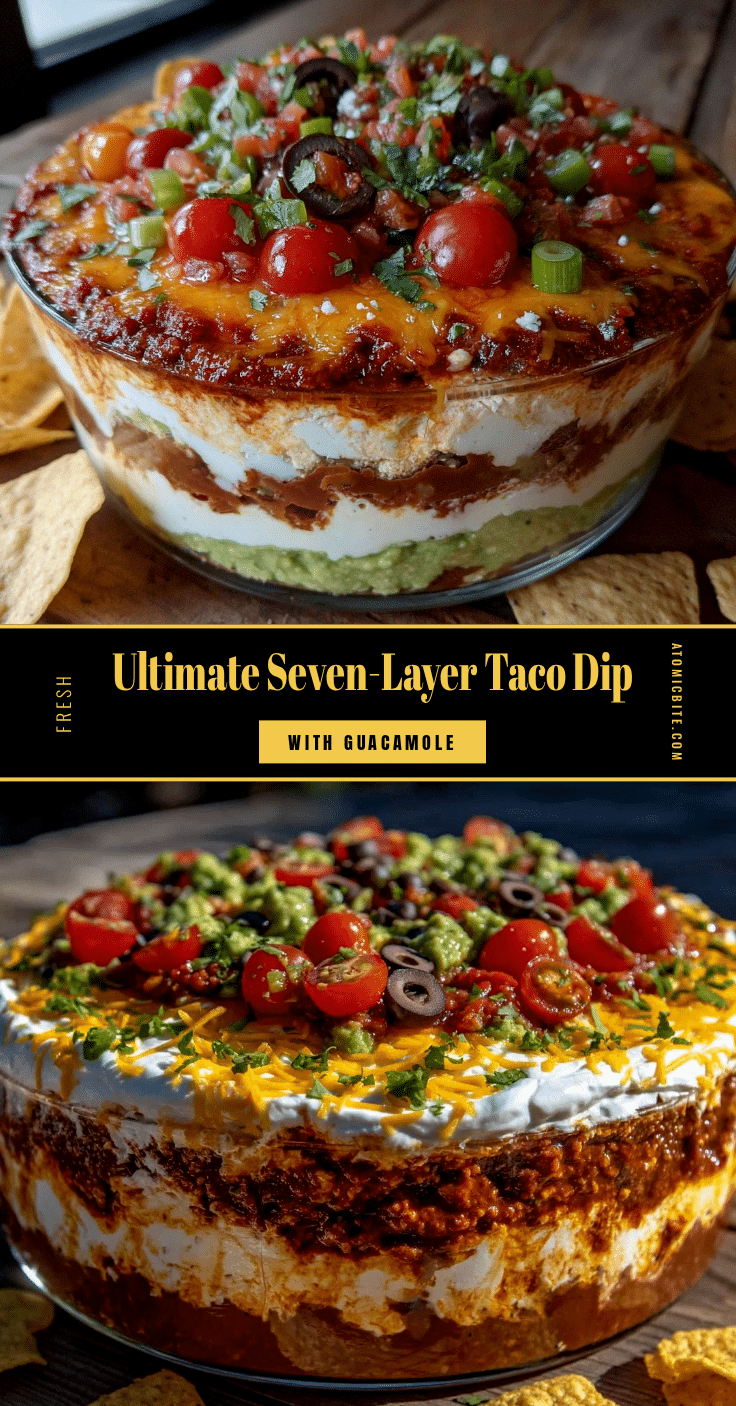 seven-layer taco dip recipe