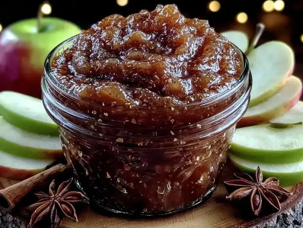 slow cooker apple butter recipe - featured image