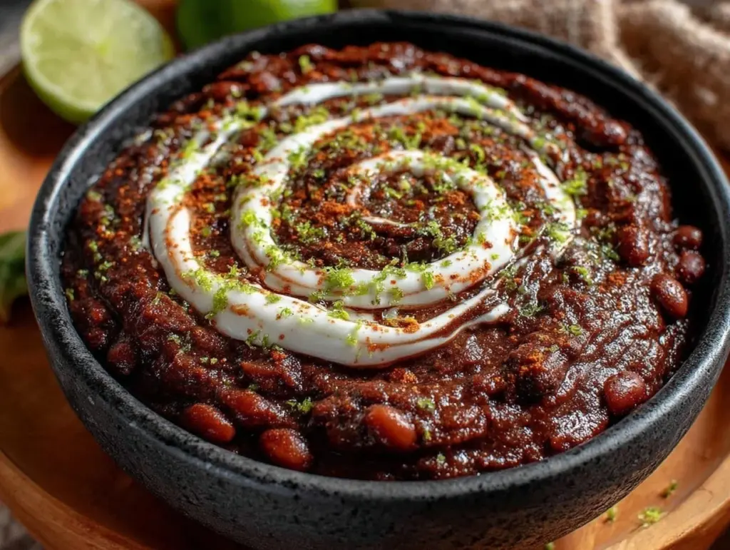 smoky black bean soup - featured image