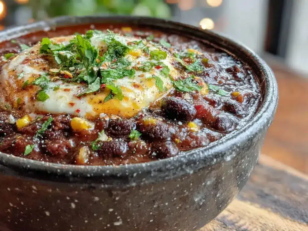 smoky black bean soup - featured image