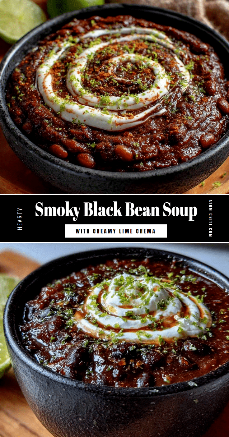 smoky black bean soup recipe