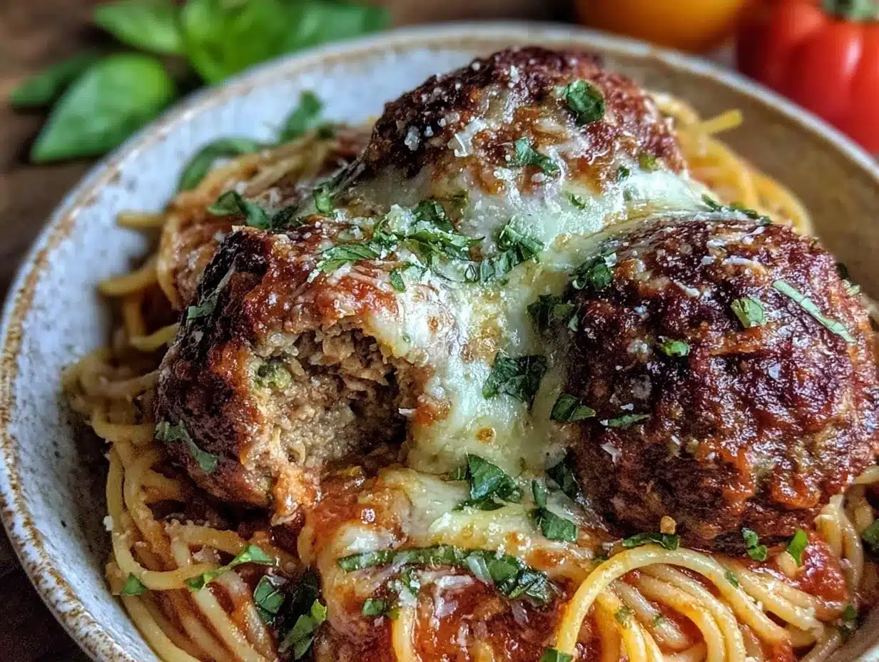 spaghetti and meatballs preparation steps