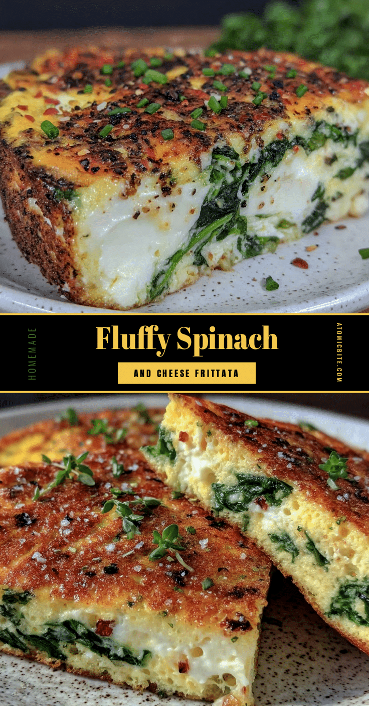 spinach and cheese frittata recipe