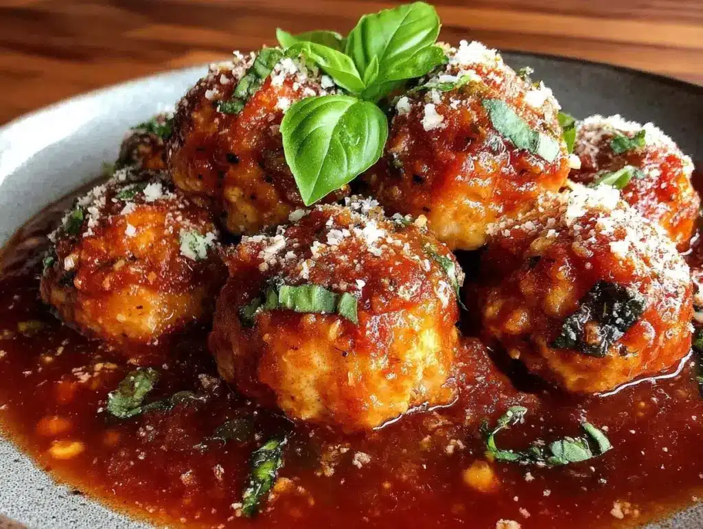turkey meatballs recipe - featured image