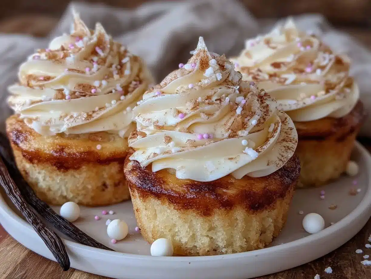 vanilla bean cupcakes preparation steps