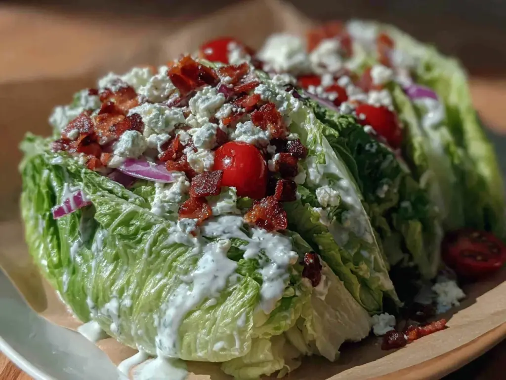 wedge salad recipe - featured image
