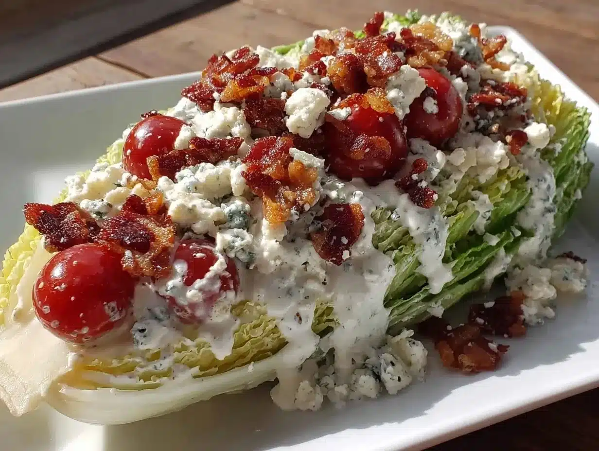 wedge salad recipe preparation steps