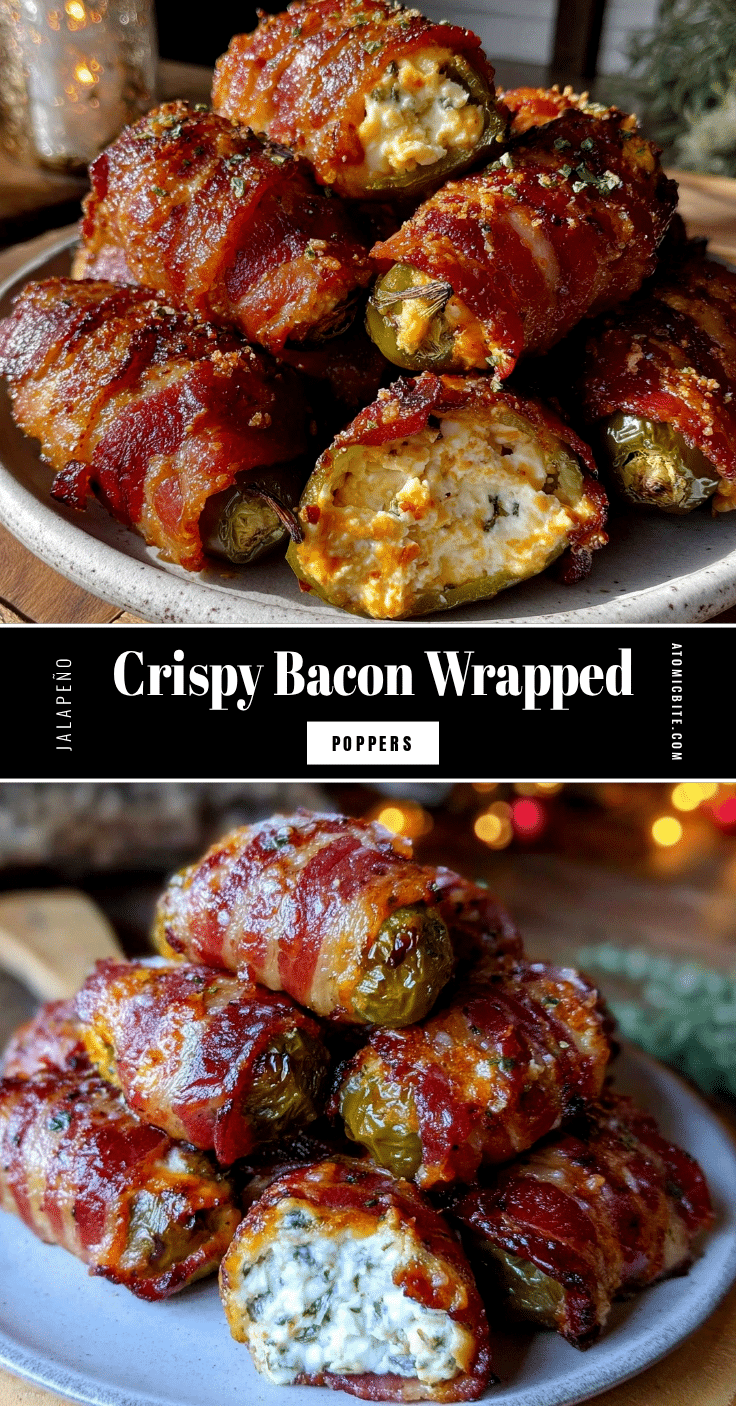 bacon wrapped jalapeño poppers recipe