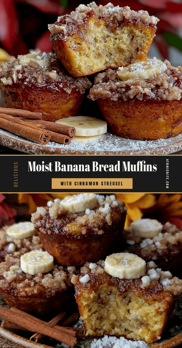 banana bread muffins recipe