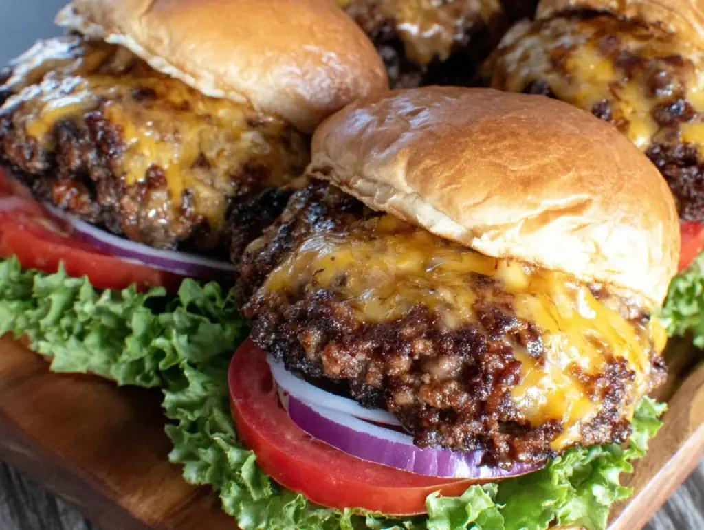 Blackstone griddle smash burgers - featured image