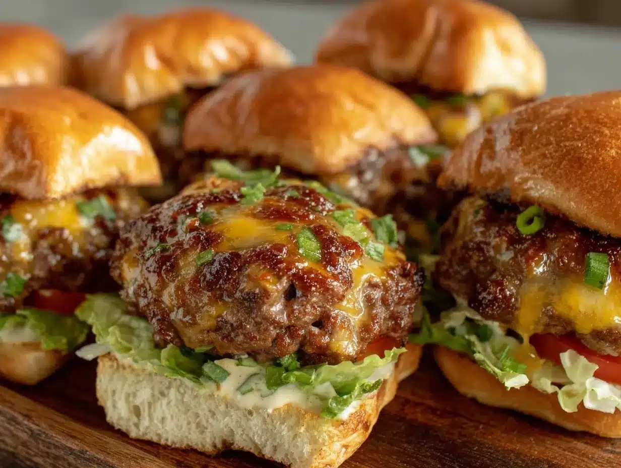 Blackstone griddle smash burgers preparation steps