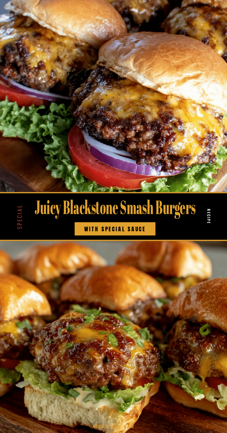 Blackstone griddle smash burgers recipe