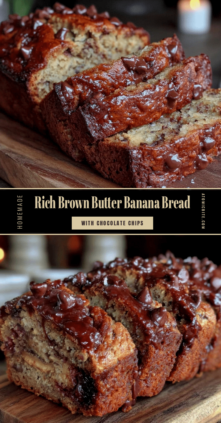 brown butter banana bread recipe