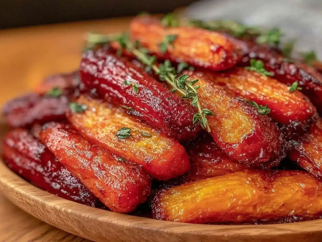brown butter roasted carrots preparation steps