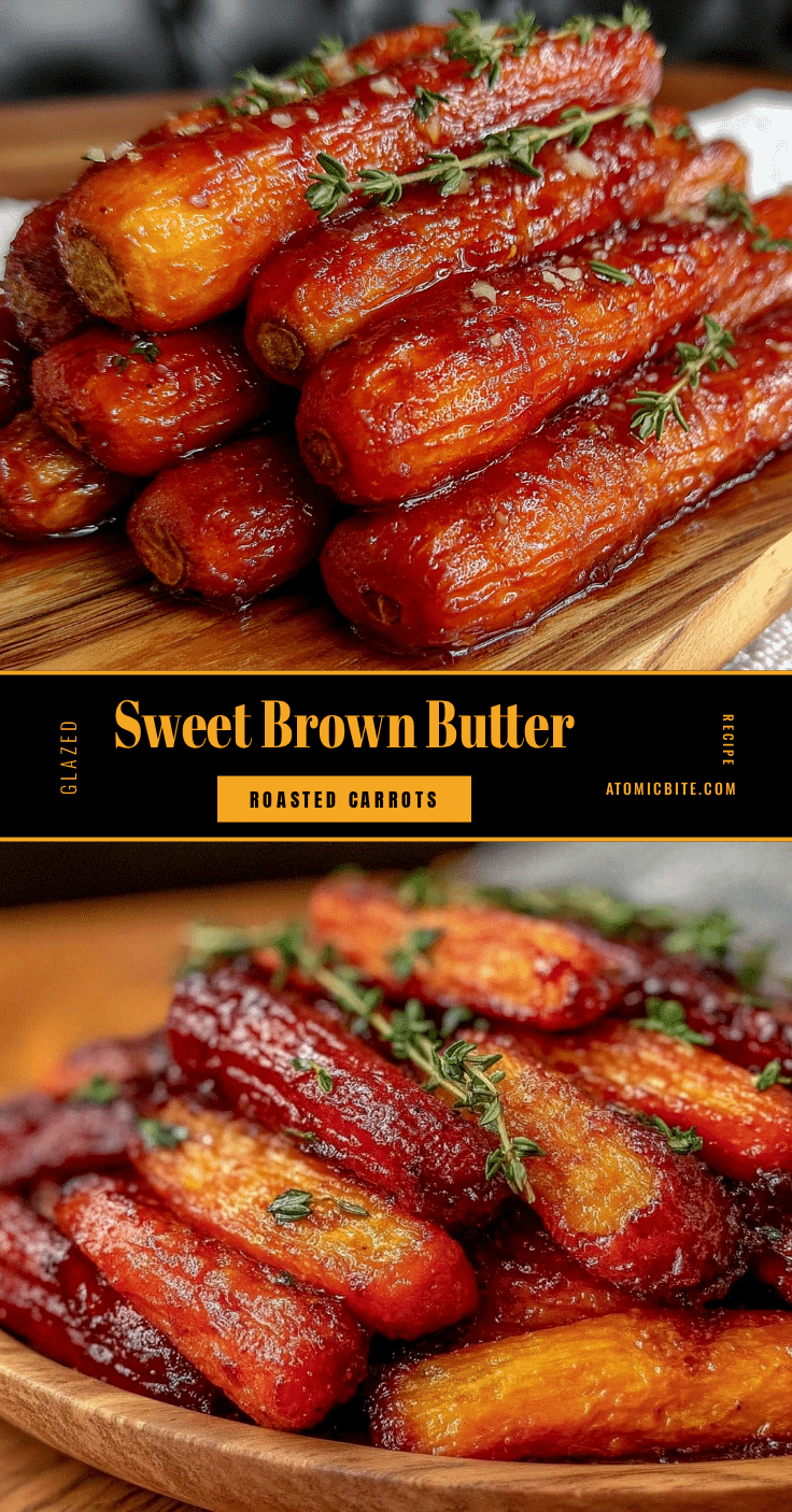 brown butter roasted carrots recipe