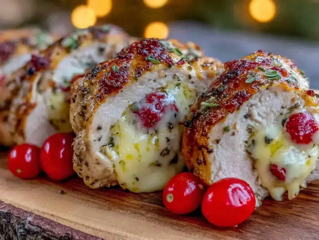 caprese stuffed chicken breast - featured image