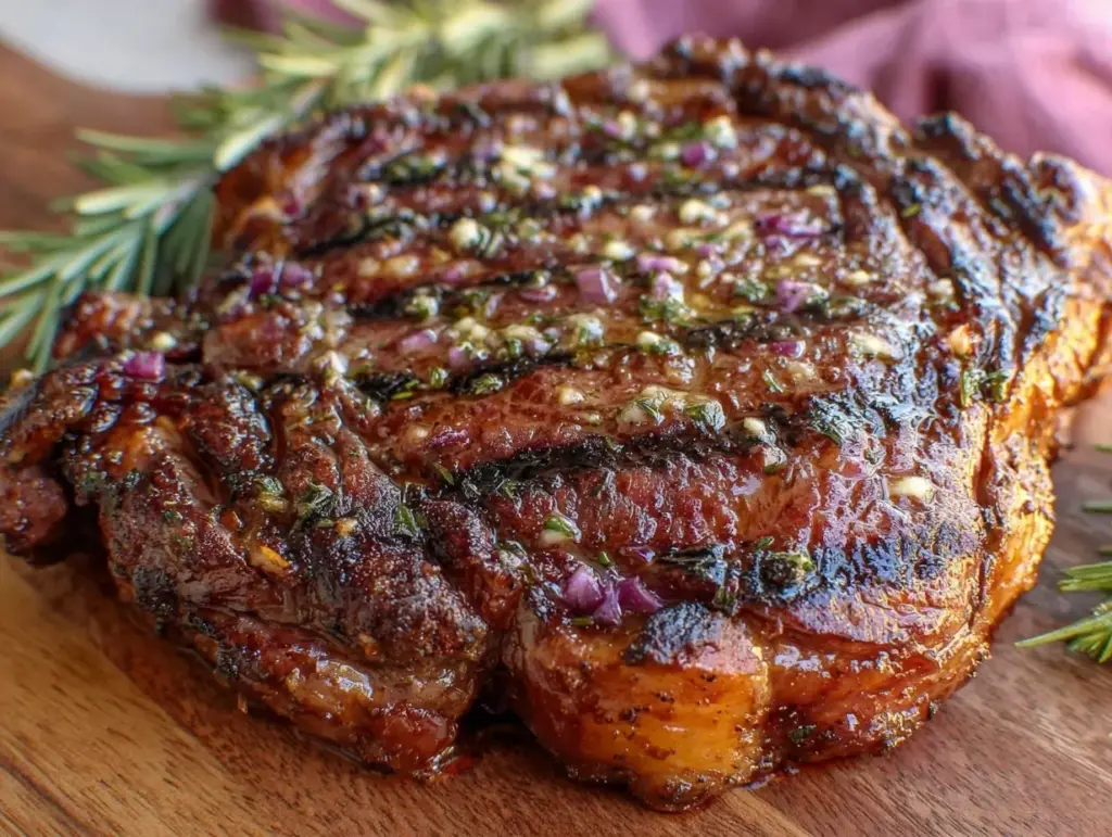 cast iron cowboy ribeye - featured image