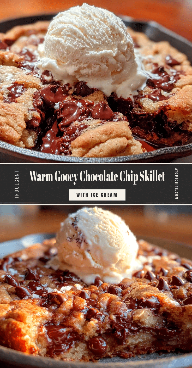 chocolate chip cookie skillet recipe
