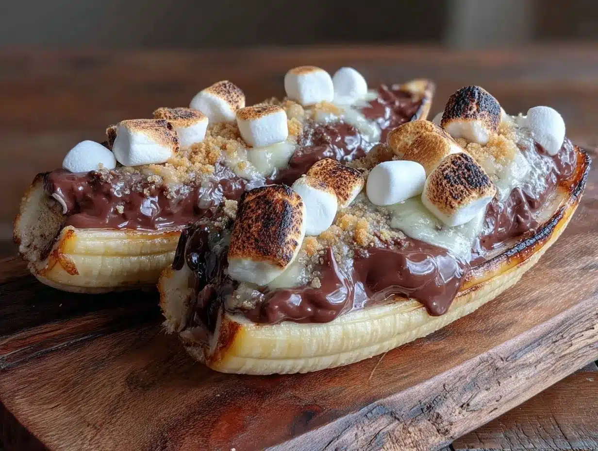 cozy campfire banana boats preparation steps