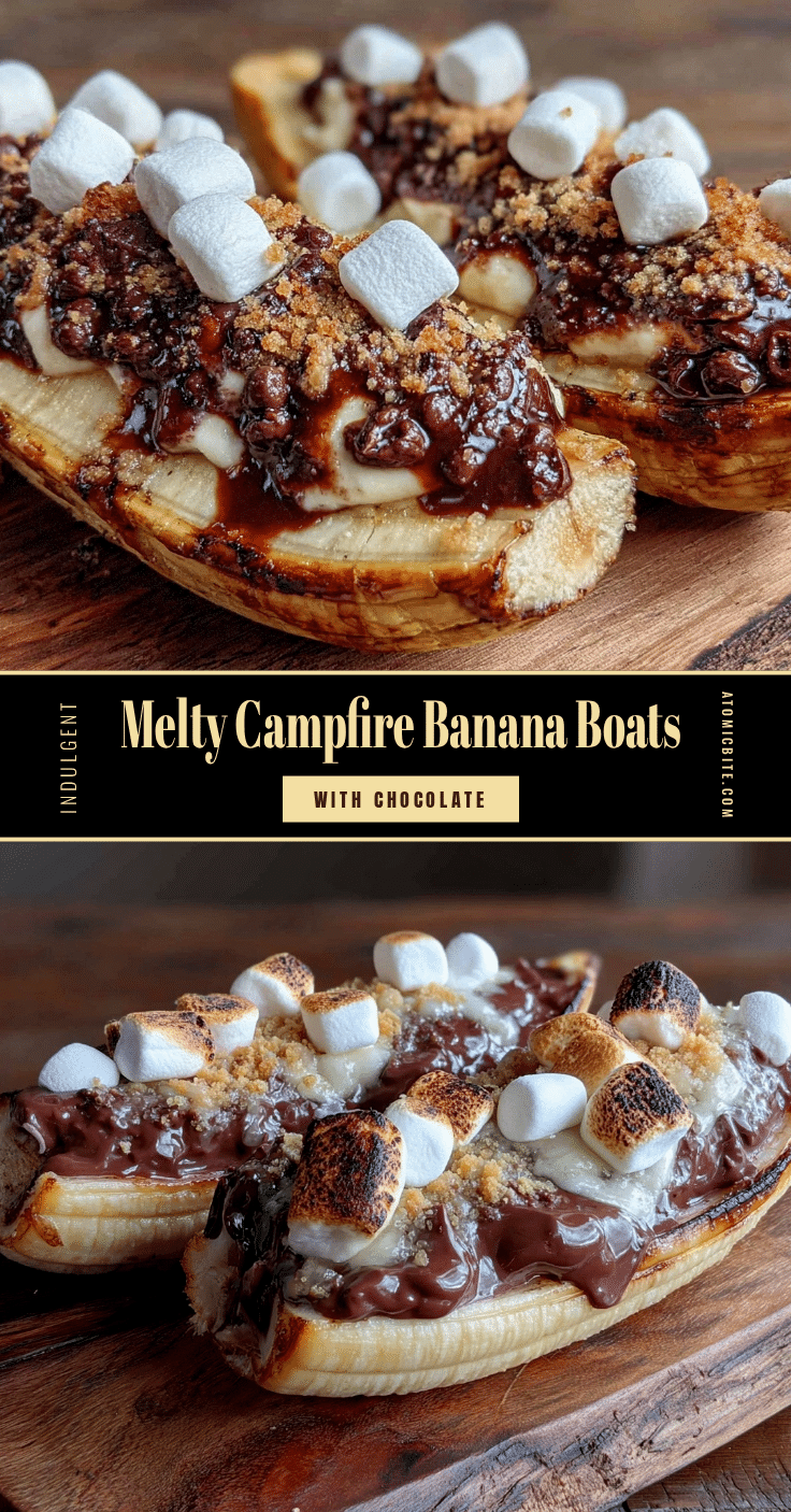 cozy campfire banana boats recipe