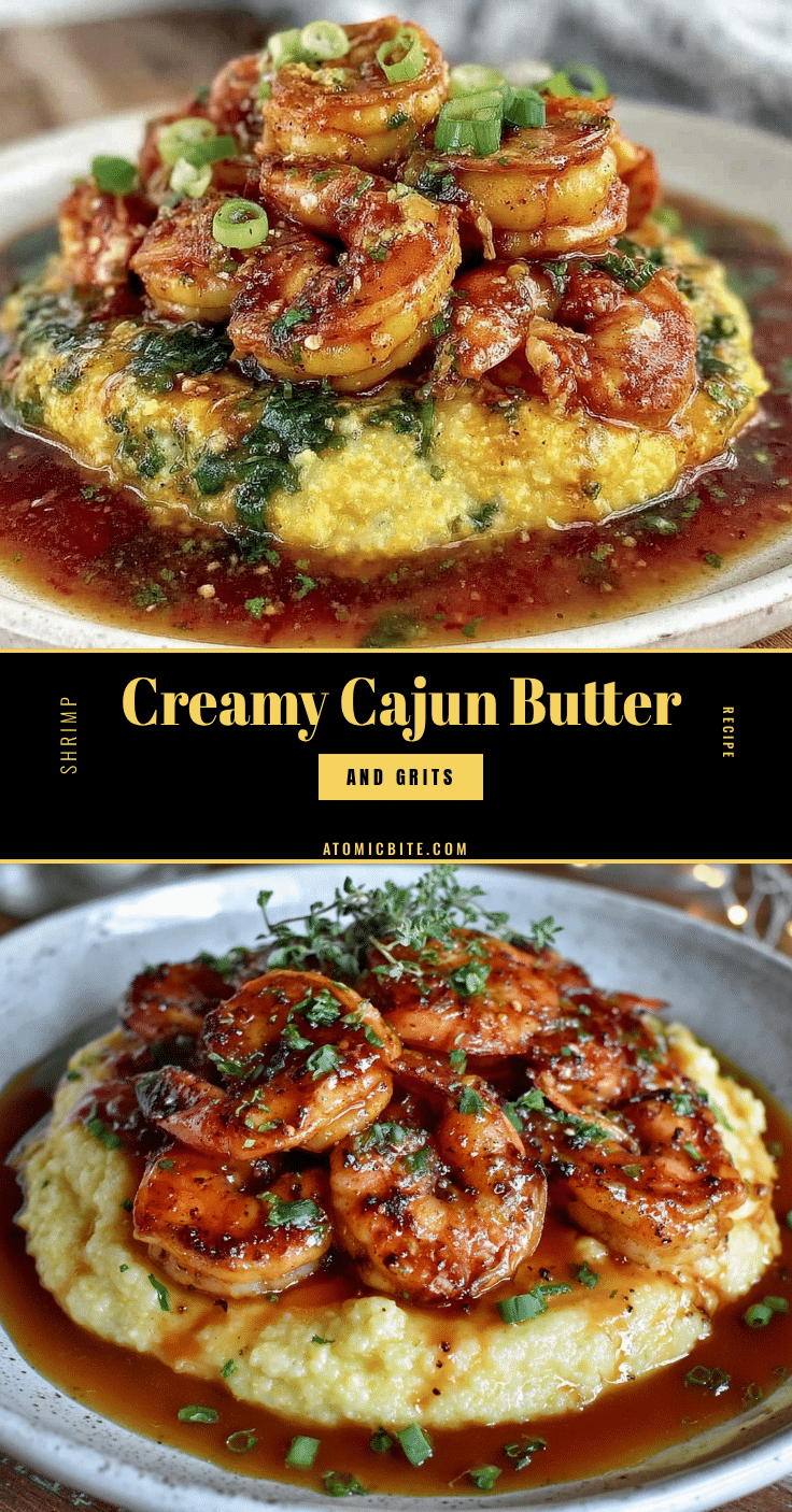 creamy cajun butter shrimp and grits recipe
