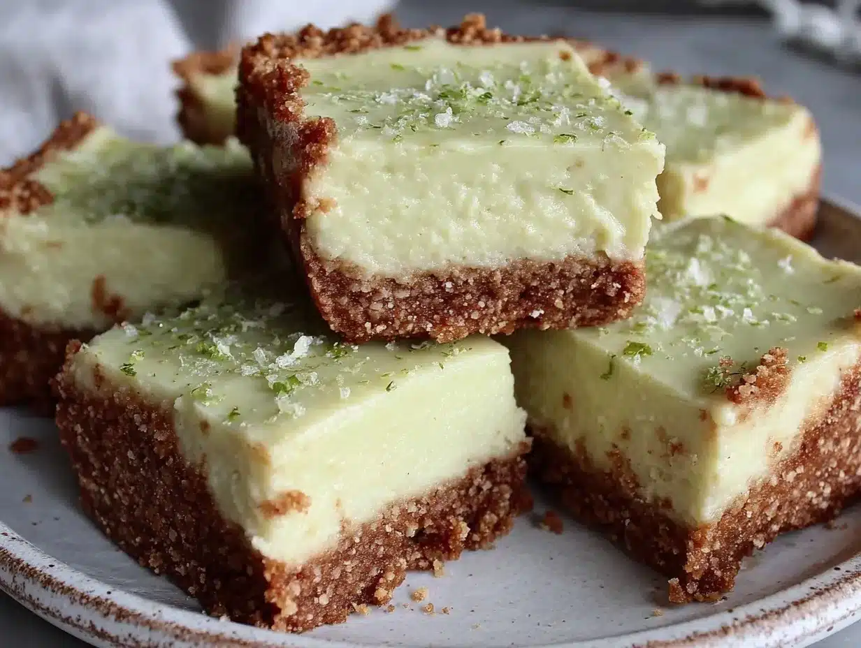 creamy key lime pie bars preparation steps