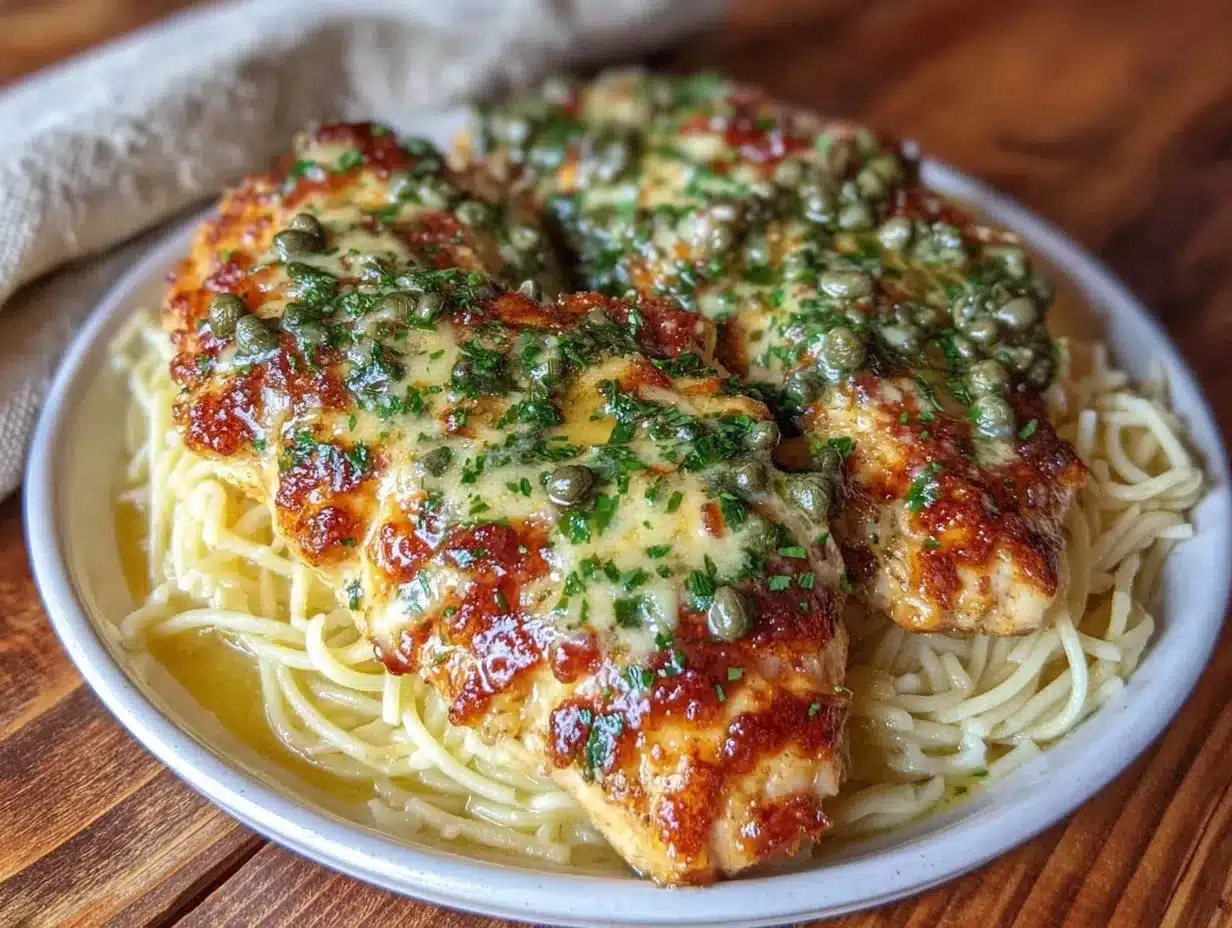 creamy lemon chicken piccata preparation steps