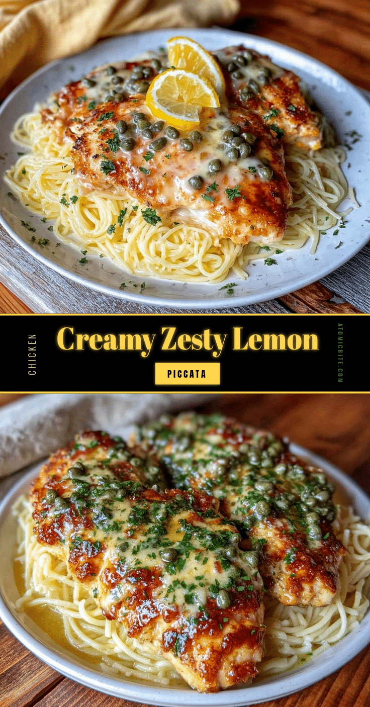 creamy lemon chicken piccata recipe